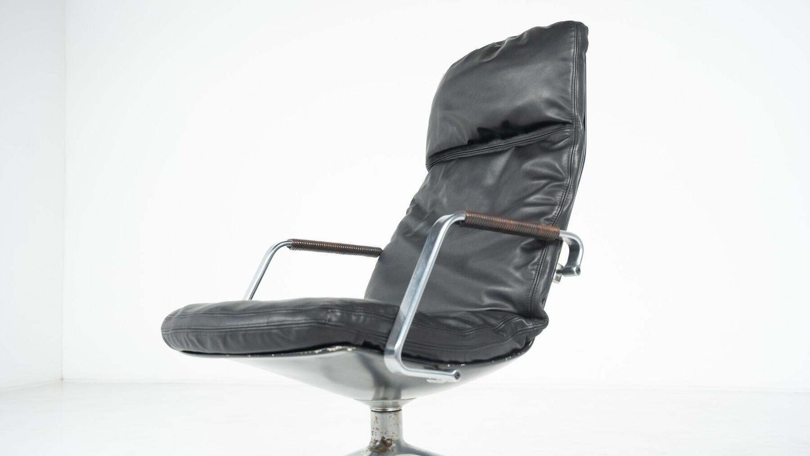 Furniture Desk Chair Fk 86 By Preben Fabricius & Jørgen Kastholm For Kill International photo