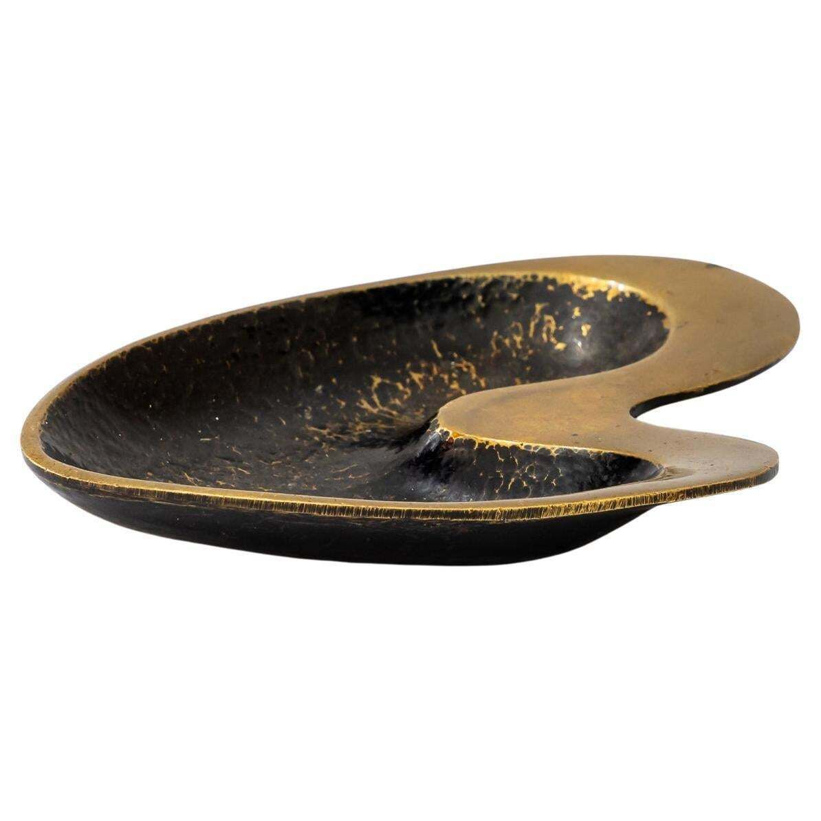 Ashtray By Walter Bosse Vienna Around 1950s ( Signed Baller )