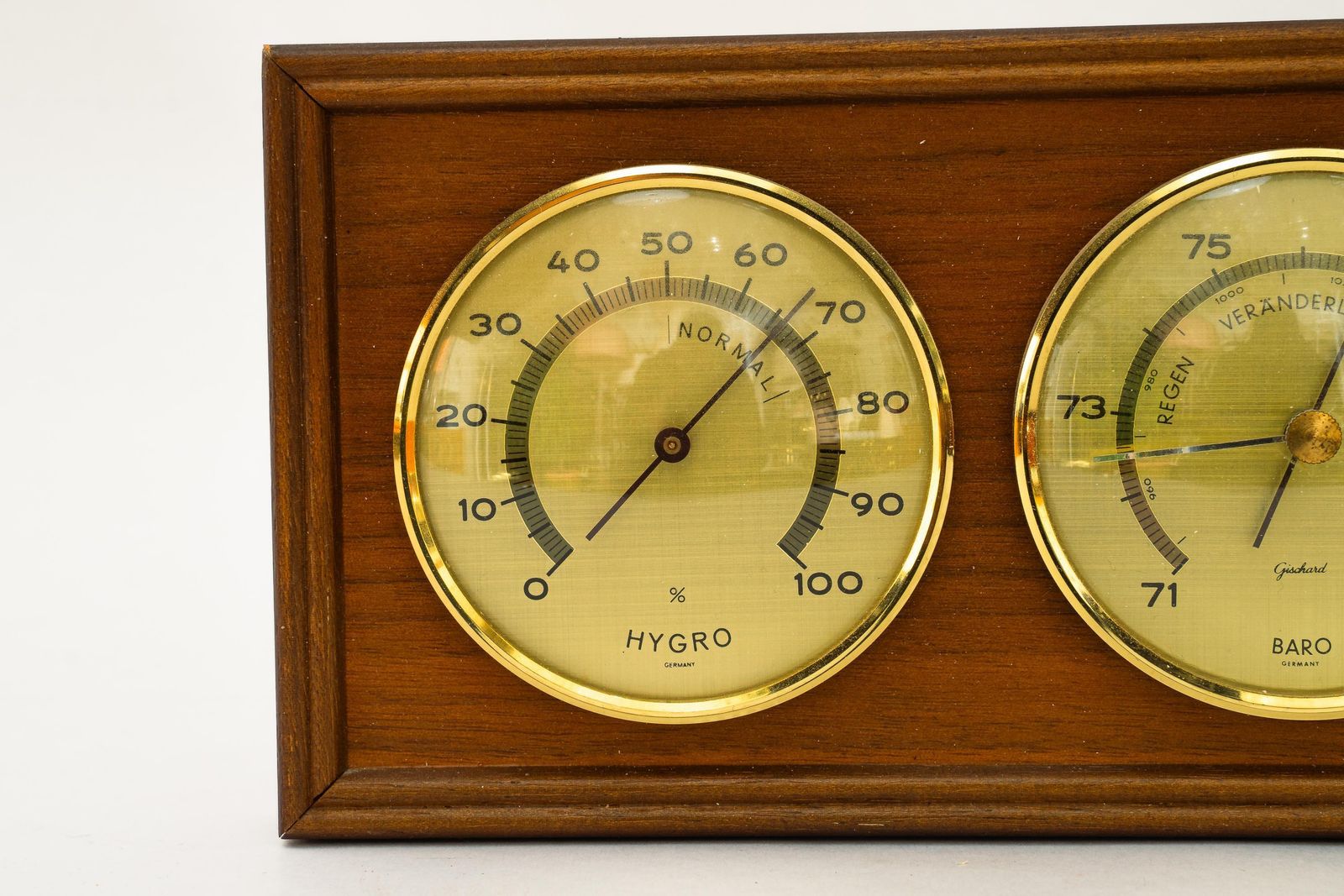 Barometer Weather Station Vienna Around, 1970s photo 133.0
