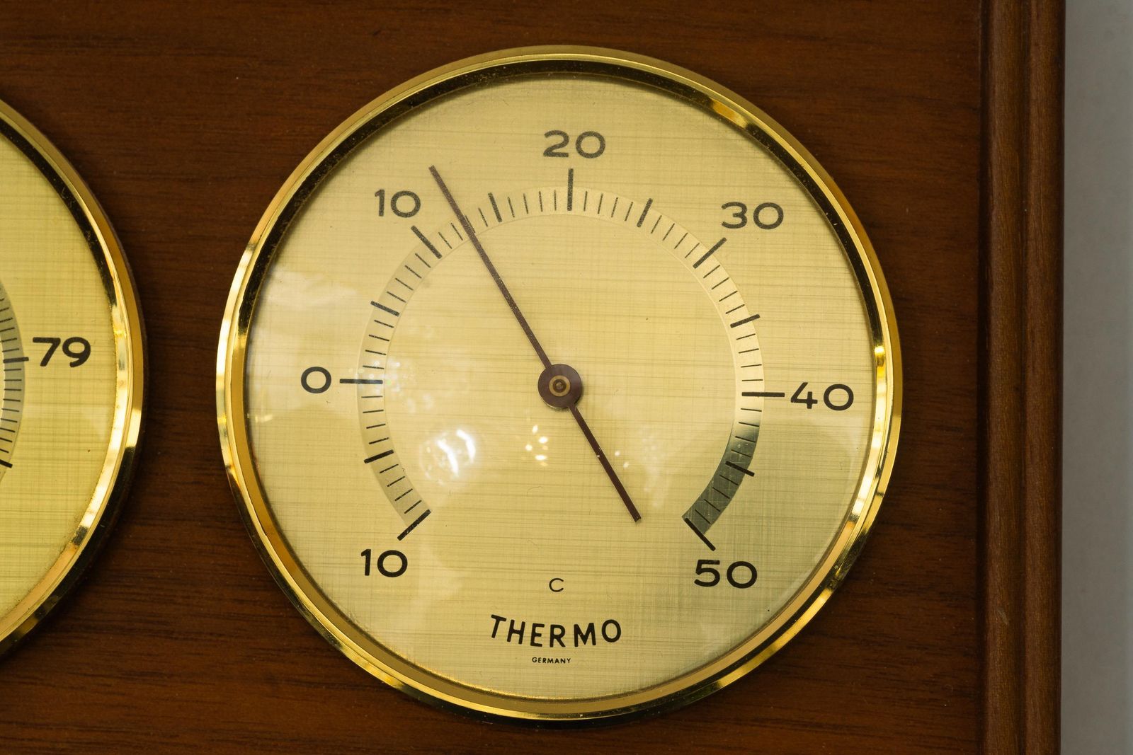 Home Decor Barometer Weather Station Vienna Around, 1970s photo