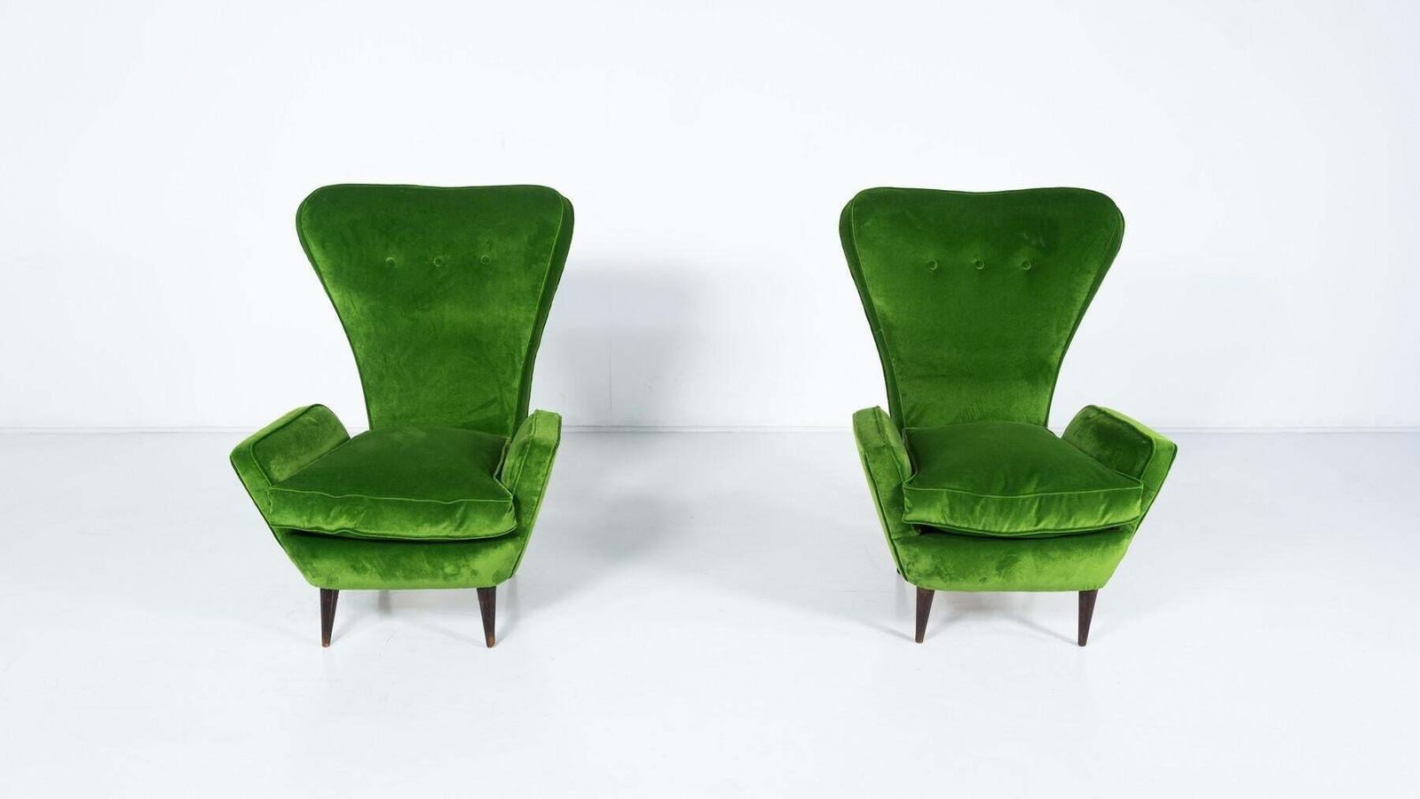 Modern Pair Of Armchairs By Emilia Sala And Giorgio Madini   New Upholstery photo 5416.0