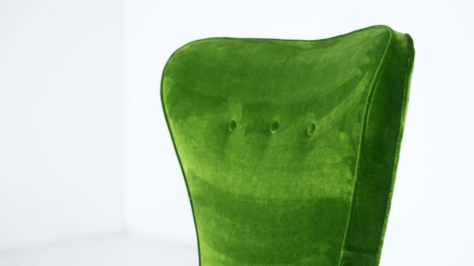 photo buy Modern Pair Of Armchairs By Emilia Sala And Giorgio Madini   New Upholstery