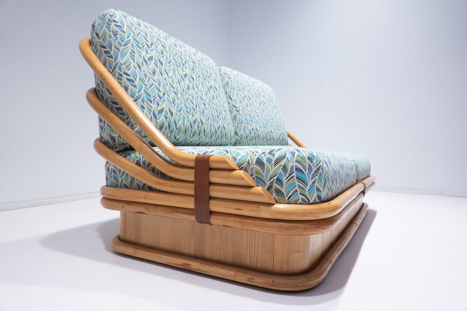 Rattan Sofa By Vivai Del Sud, 1970s   New Upholstery photo furniture