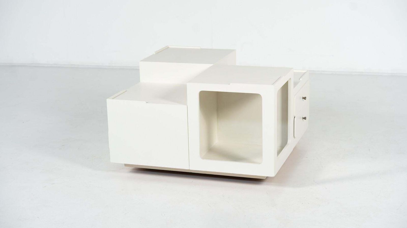 1912.0 Mid Century Modern Coffee Table, Wood, Italy, 1970s photo