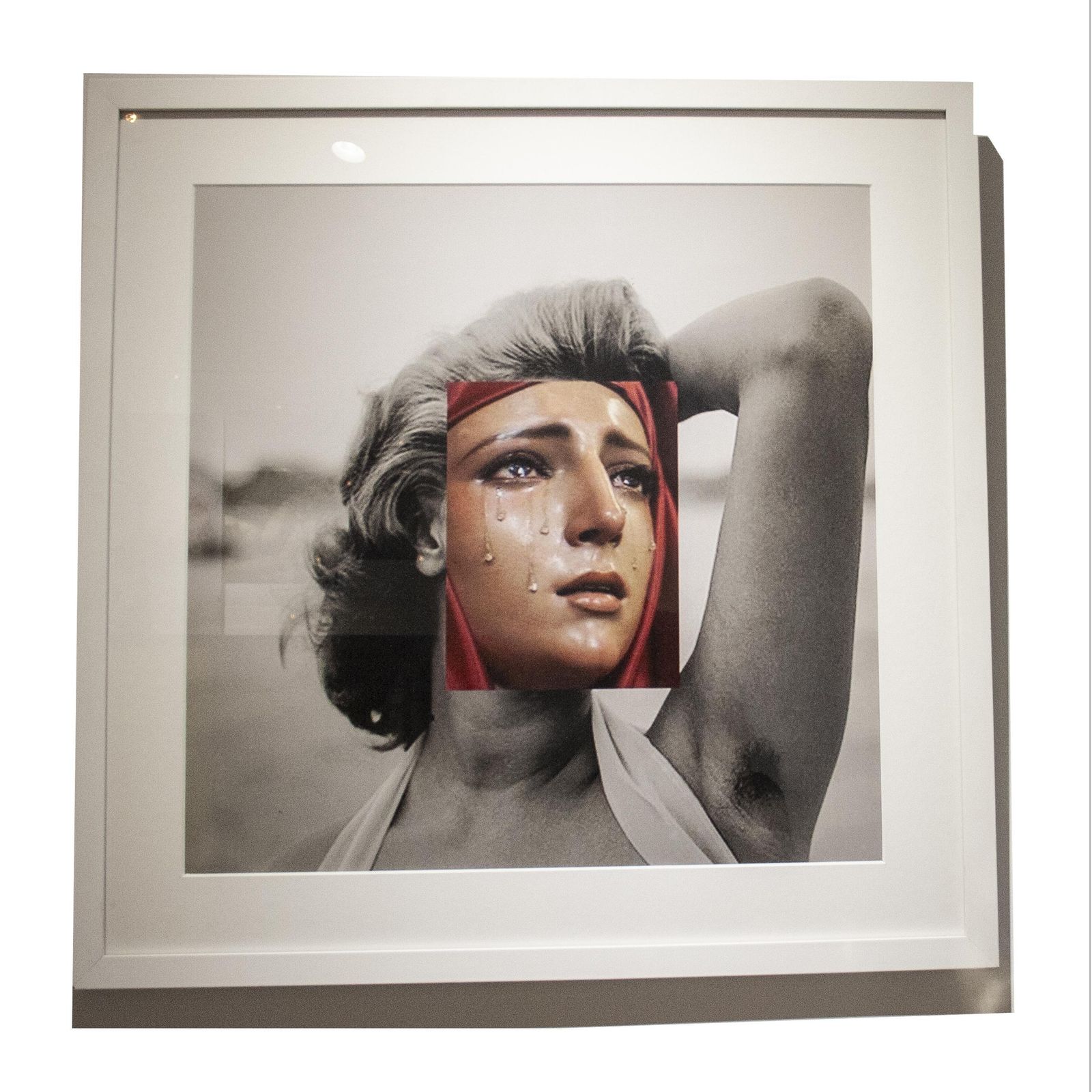 Digital Collage Art By Naro Pinosa, Sophia Loren & Virgin Mary, Spain, 2019 photo furniture