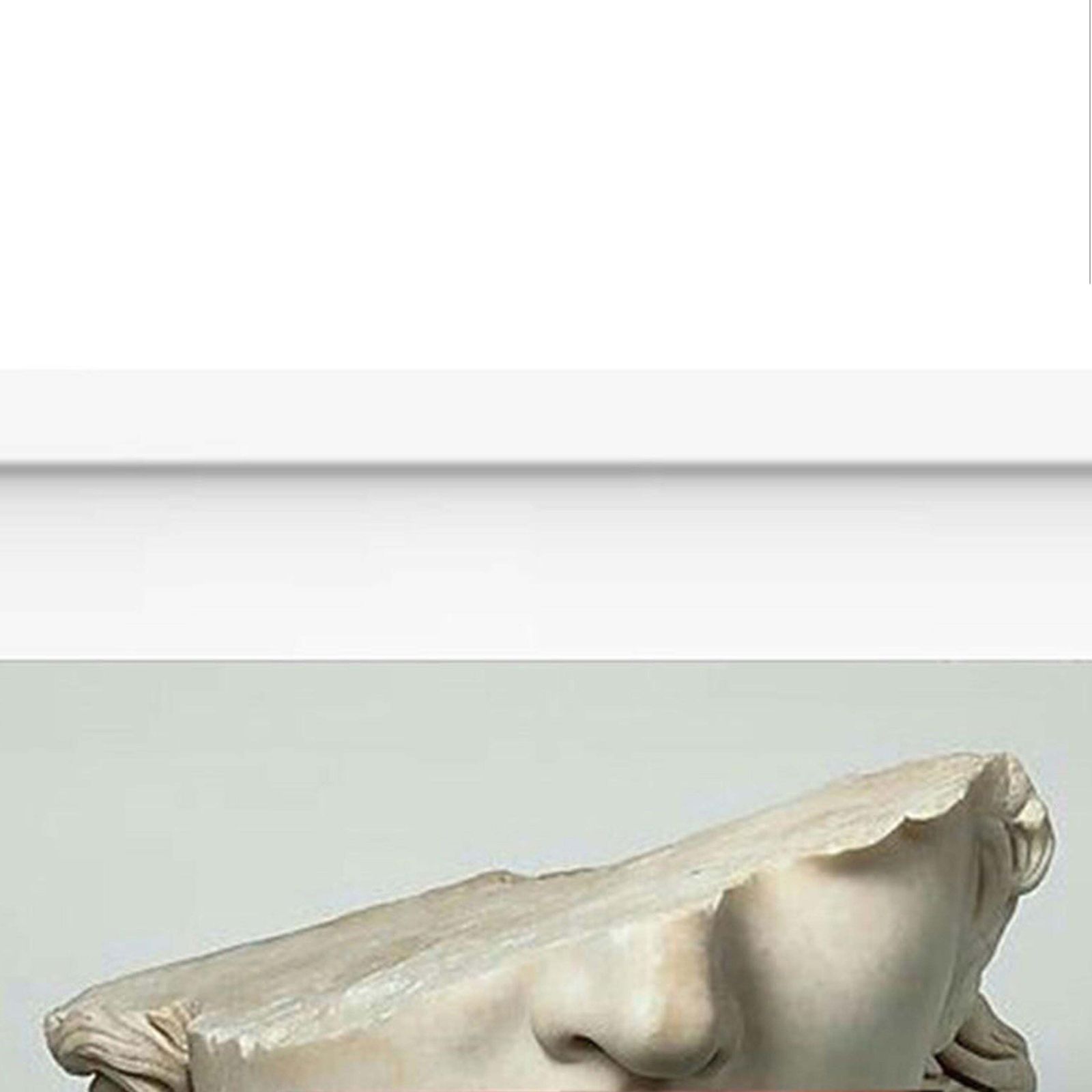 Digital Collage By Naro Pinosa, Art Classic Sculpture And Mouth, Spain, 2019 photo vinterior