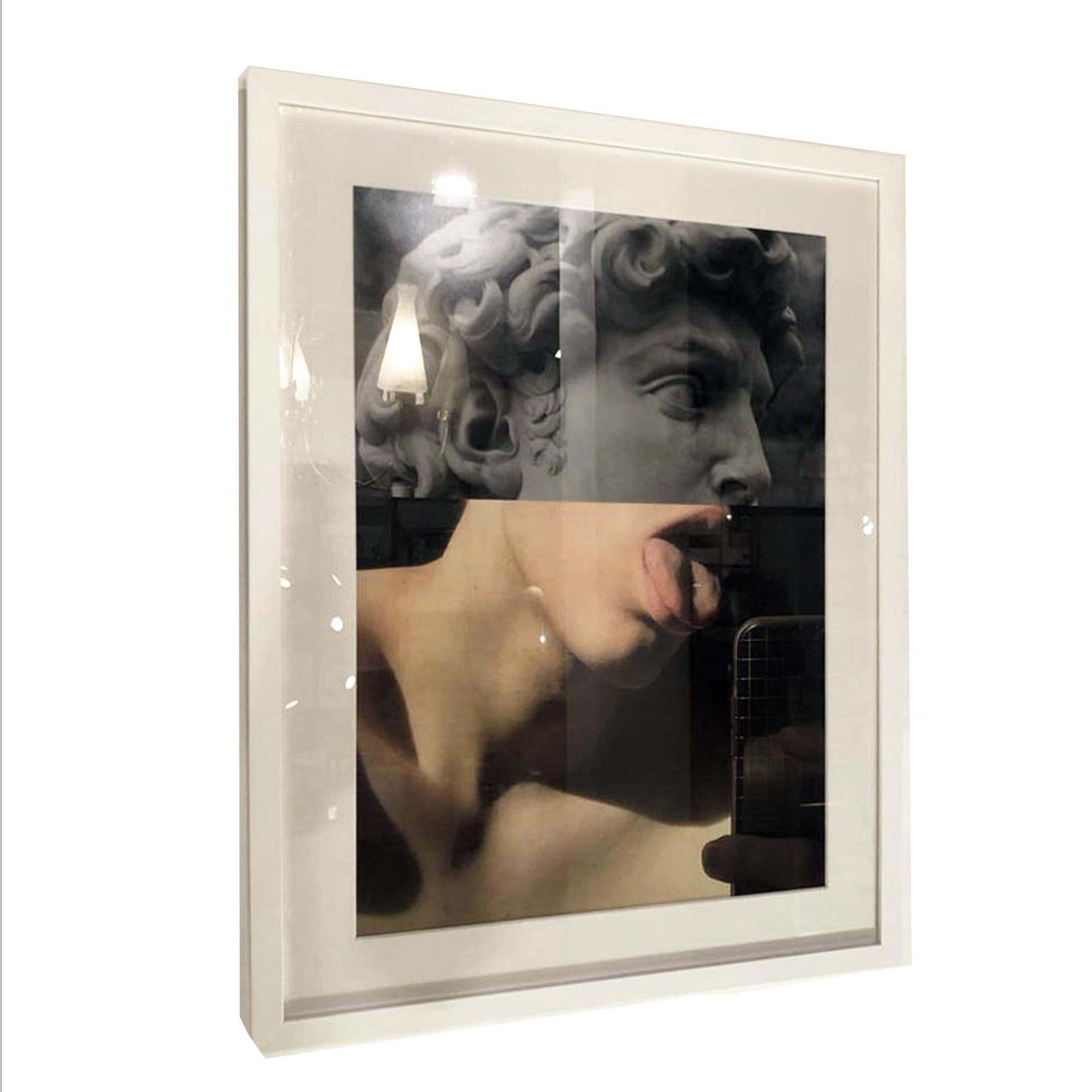 Digital Collage Art By Naro Pinosa, "Untitled", Spain 2019 photo for sale