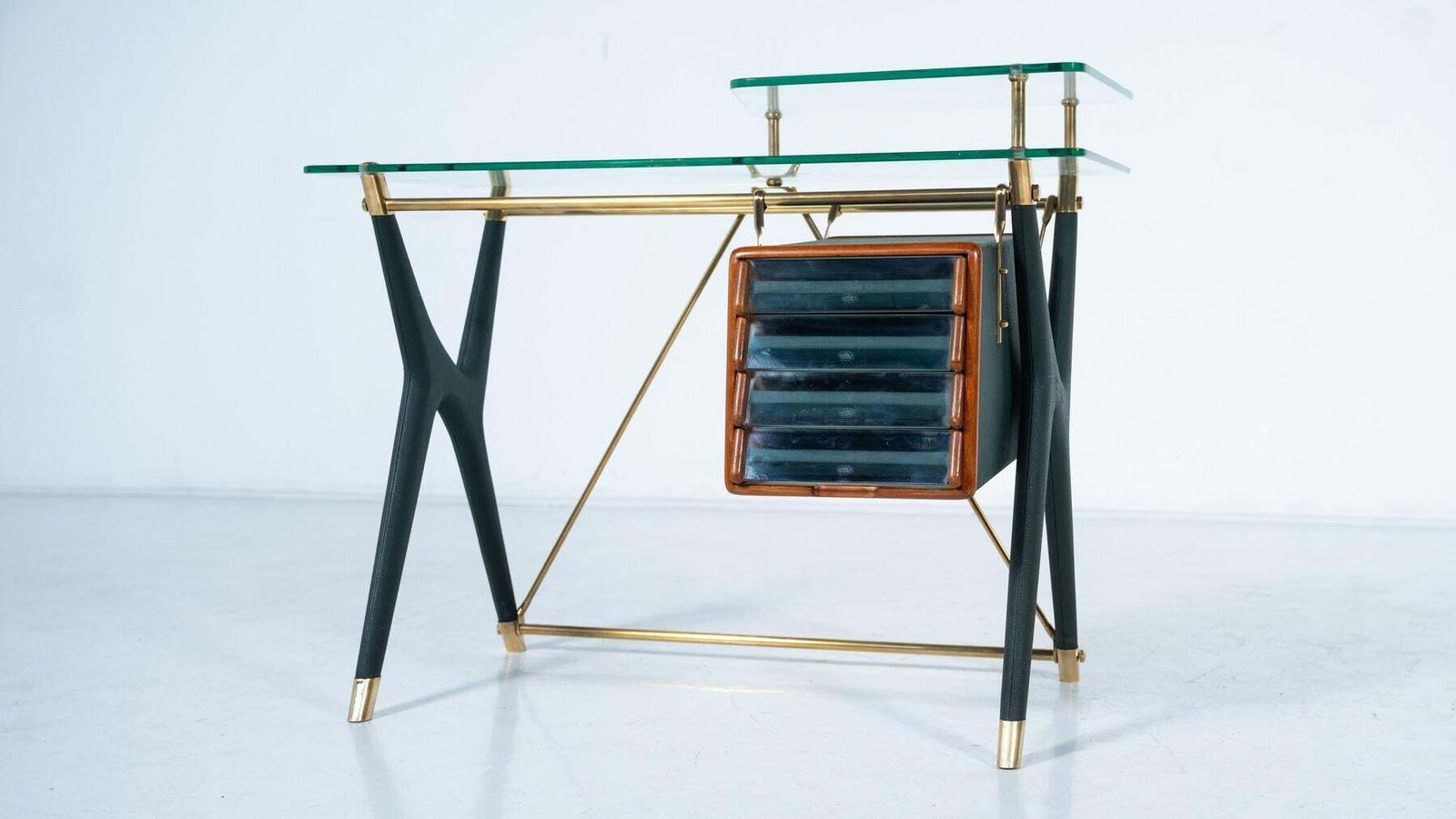 Desk By Silvio Berrone From The Bialetti Building, Omegna, Italy 1955 photo vinterior