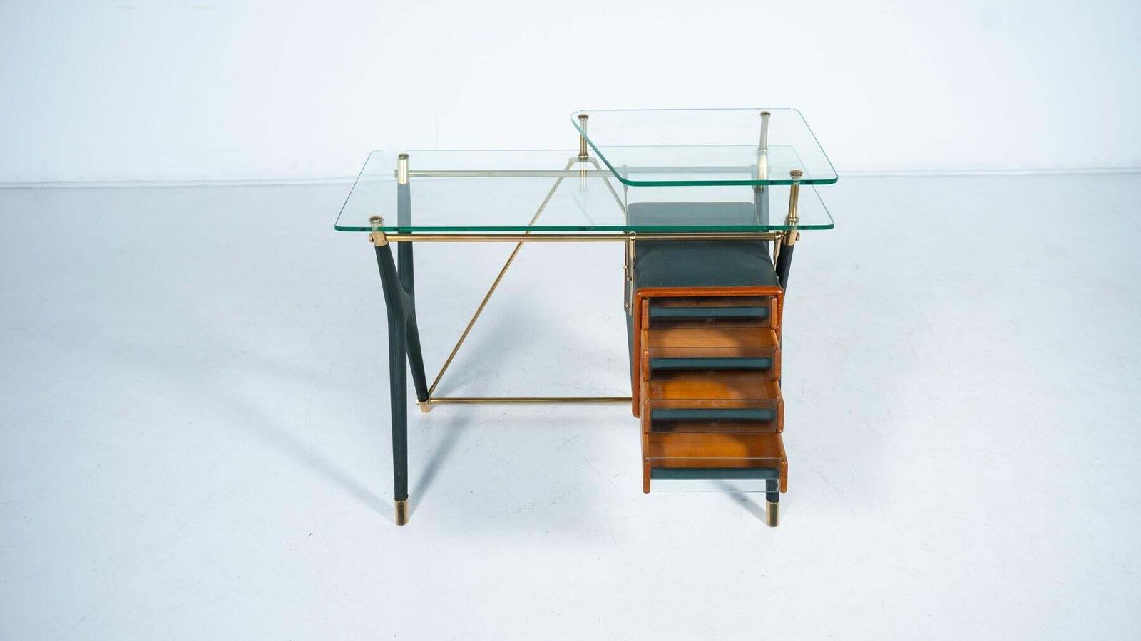 Desk By Silvio Berrone From The Bialetti Building, Omegna, Italy 1955 photo vintage