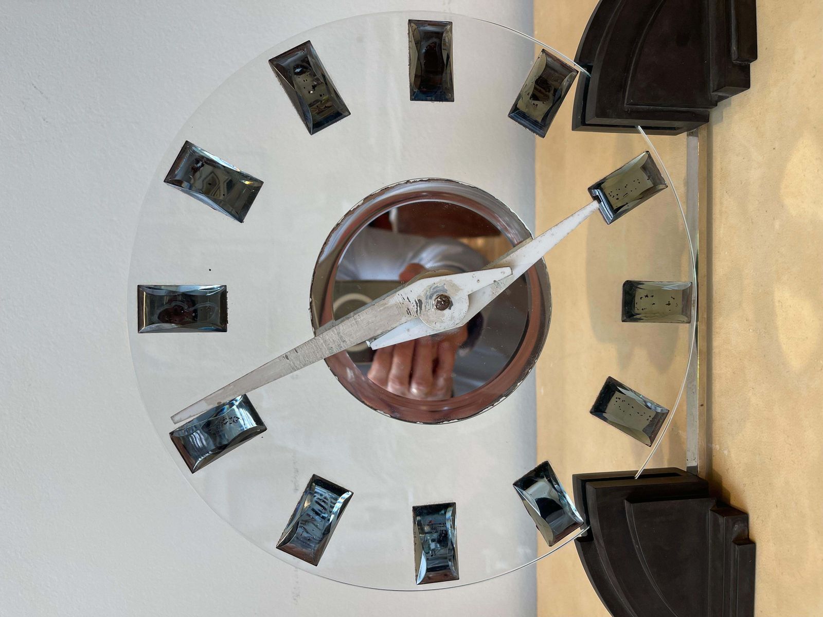 Ato Electric Table Clock, 1940s photo furniture