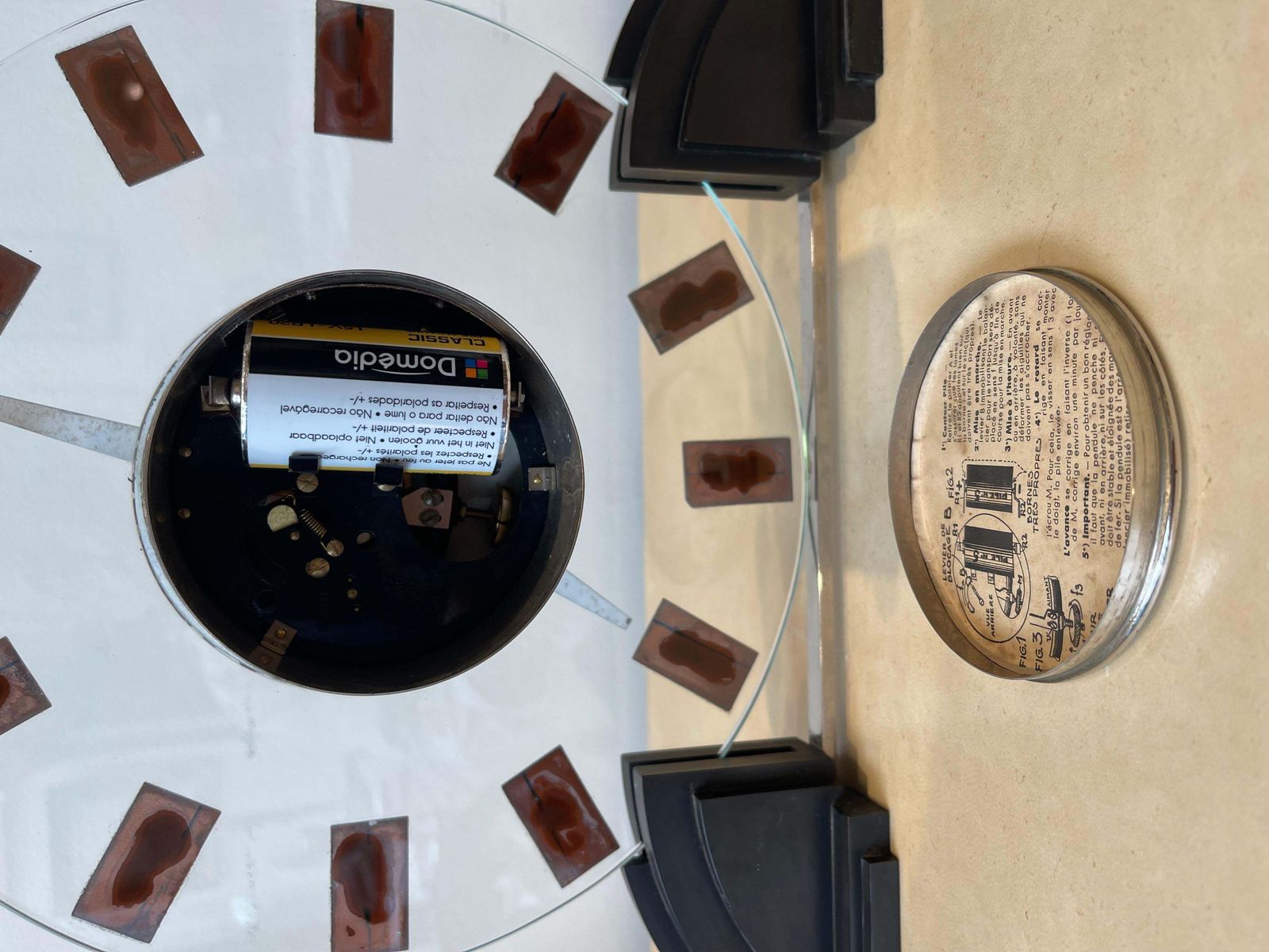 Ato Electric Table Clock, 1940s photo 3904.0