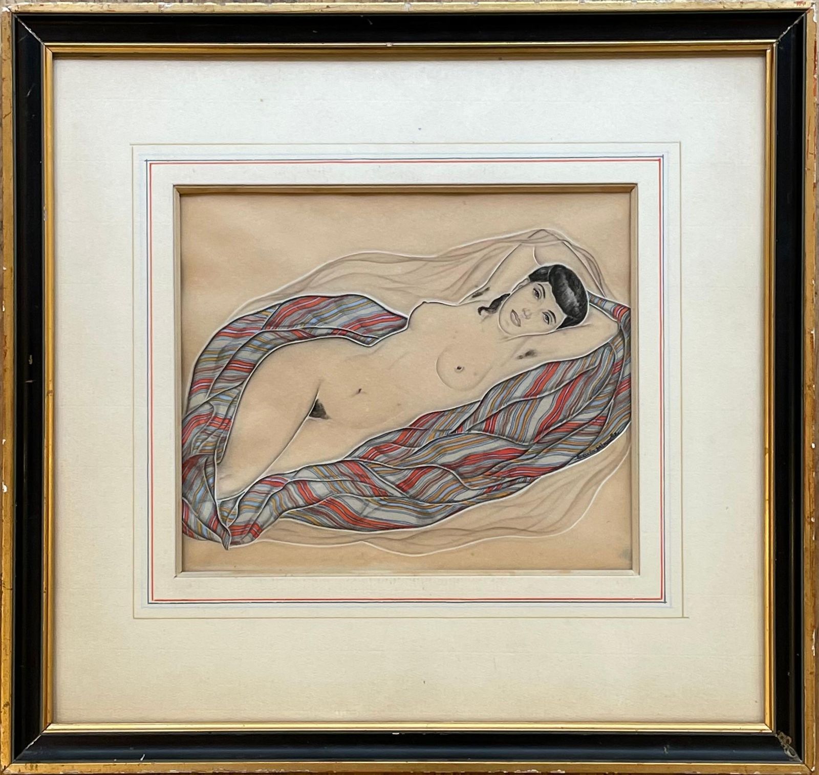 Génia Minache"Reclining Woman", Génia Minache (1907 1972)circa 1940