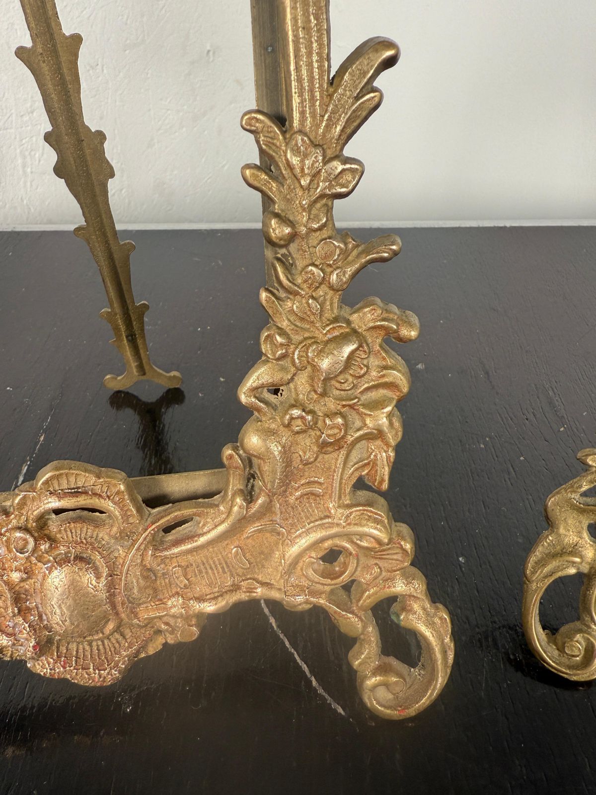 Home Decor Art Nouveau Brass Pair Of Photo Frames   France photo