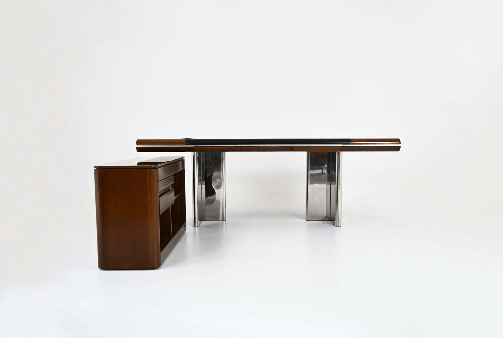 Italian Desk By Hans Von Klier For Skipper, 1970s photo Furniture