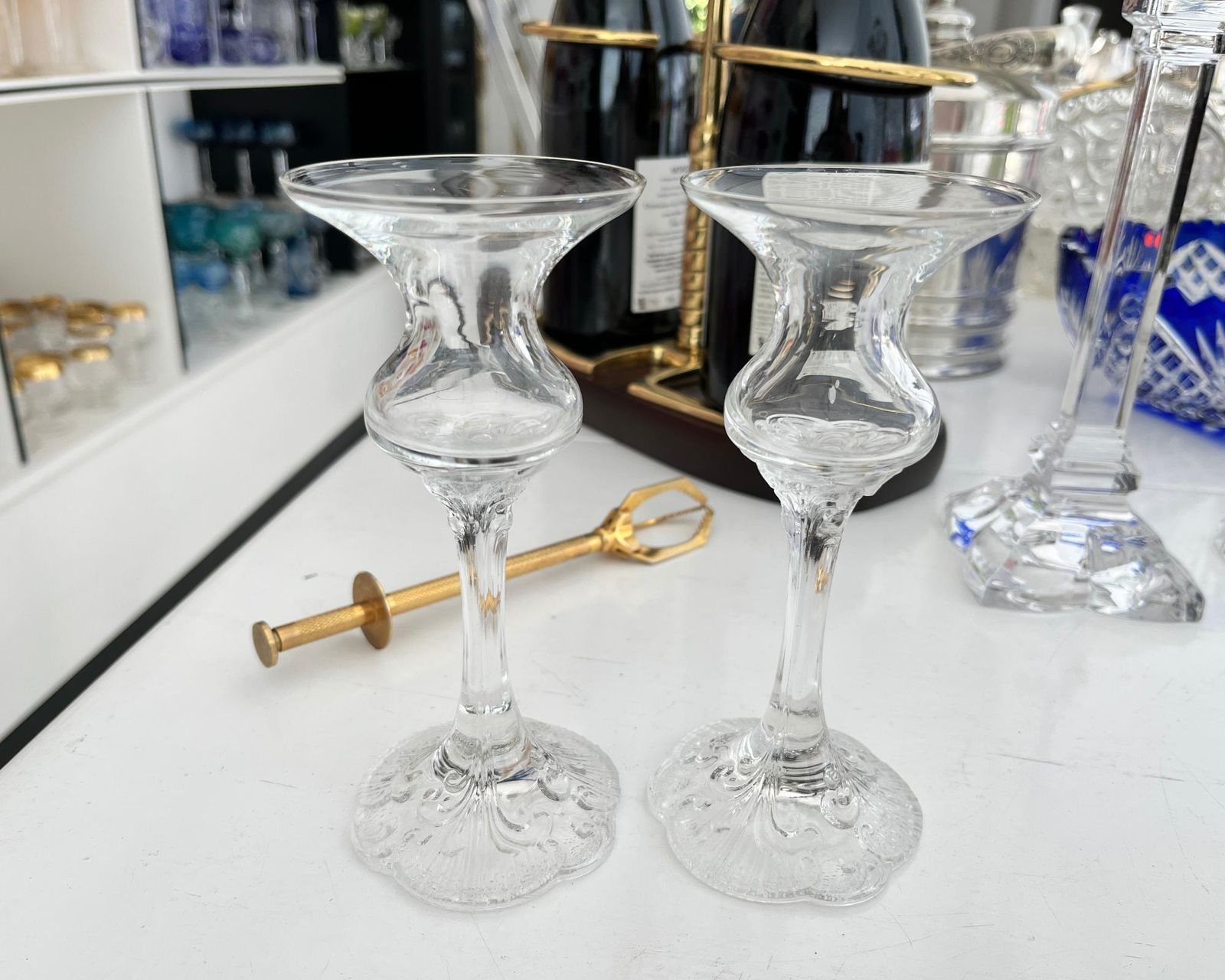 Kristallen Kandelaars | Set Van 2 | Rosenthal Mon Bijou photo Woonaccessoires