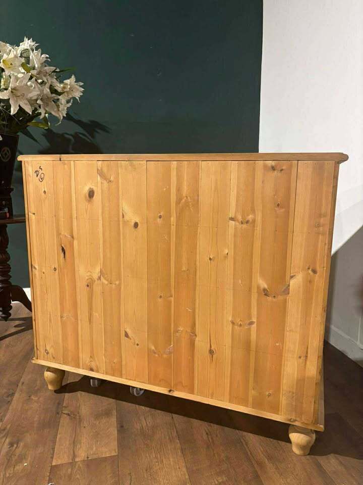 Victorian Style Pine Chest Of Drawers photo furniture
