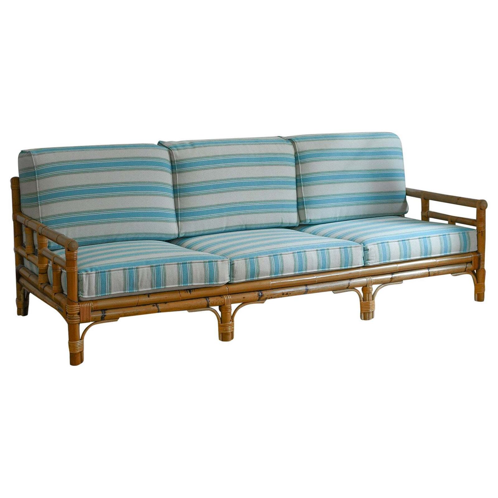 Three Seater Sofa – Ming Series, Designer Colin Morrow For Vivai Del Sud, 1980s