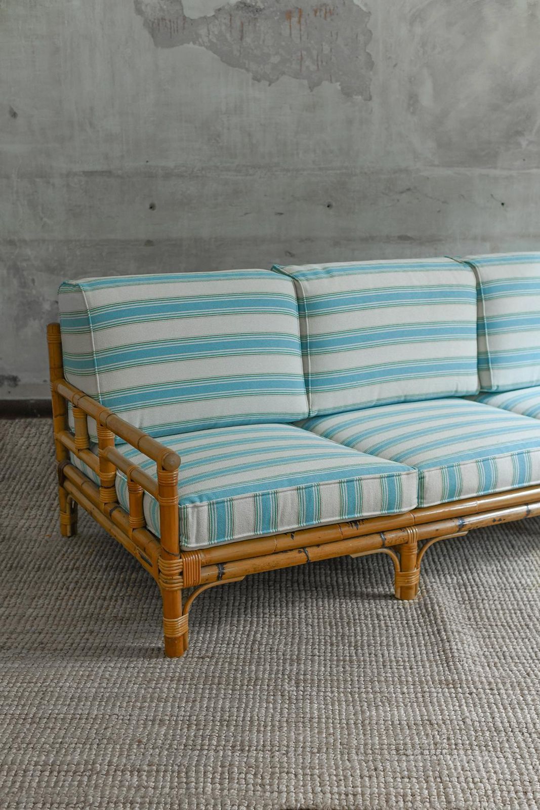 Three Seater Sofa – Ming Series, Designer Colin Morrow For Vivai Del Sud, 1980s photo 5203.0