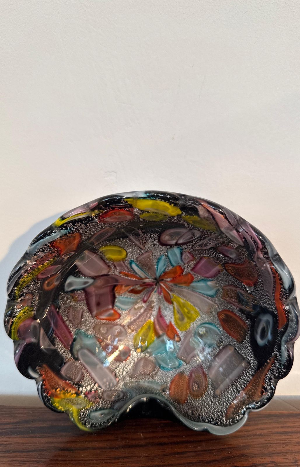 photo vinterior Mille Fiori Murano Glass Bowl Dino Martens Italy, 1960s