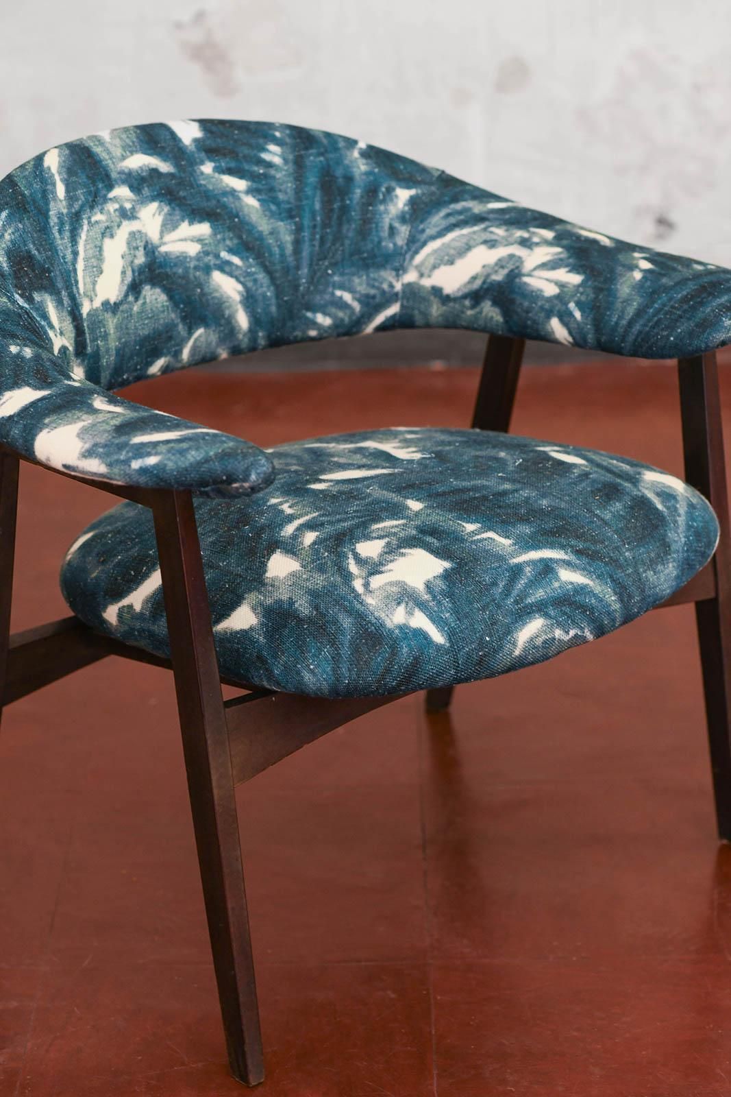 Pair Of Wooden Armchairs Prod. “Poggi” – Italy 1950 photo 6689.0