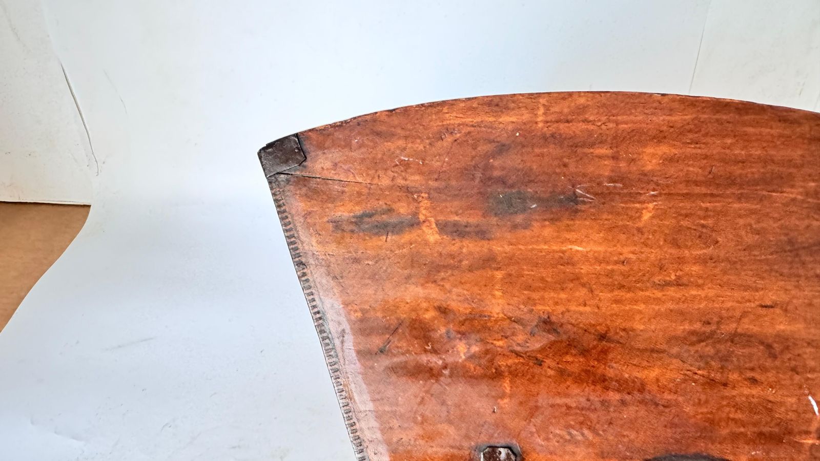 Home Decor Early 20th Century Chinese Wooden Rice Measure With Copper Fittings photo