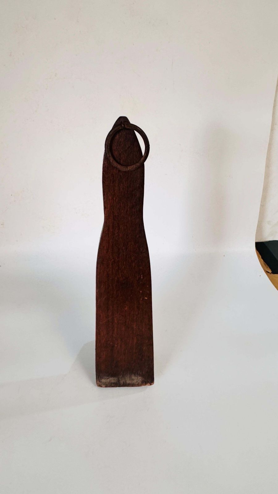Abstract Wood Candle Holder Sculpture France 19th Century photo Home Decor