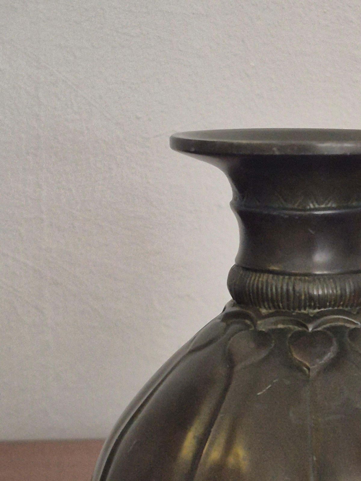 Rare Danish Grace / Art Deco Vase Model D88, Beautiful Decor By Just Andersen. photo for sale