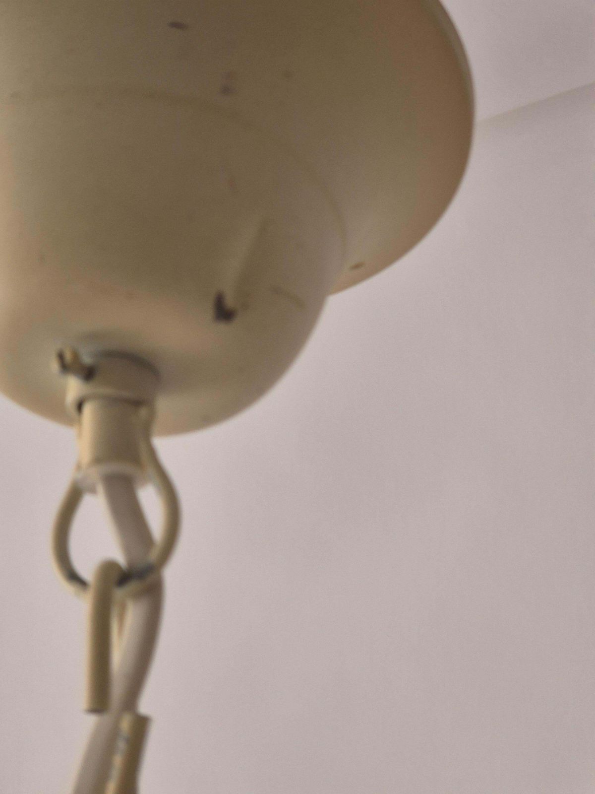 photo vinterior French Gilt Iron And Painted Tôle  Hot Air Balloon Chandelier, Mid 20th Century