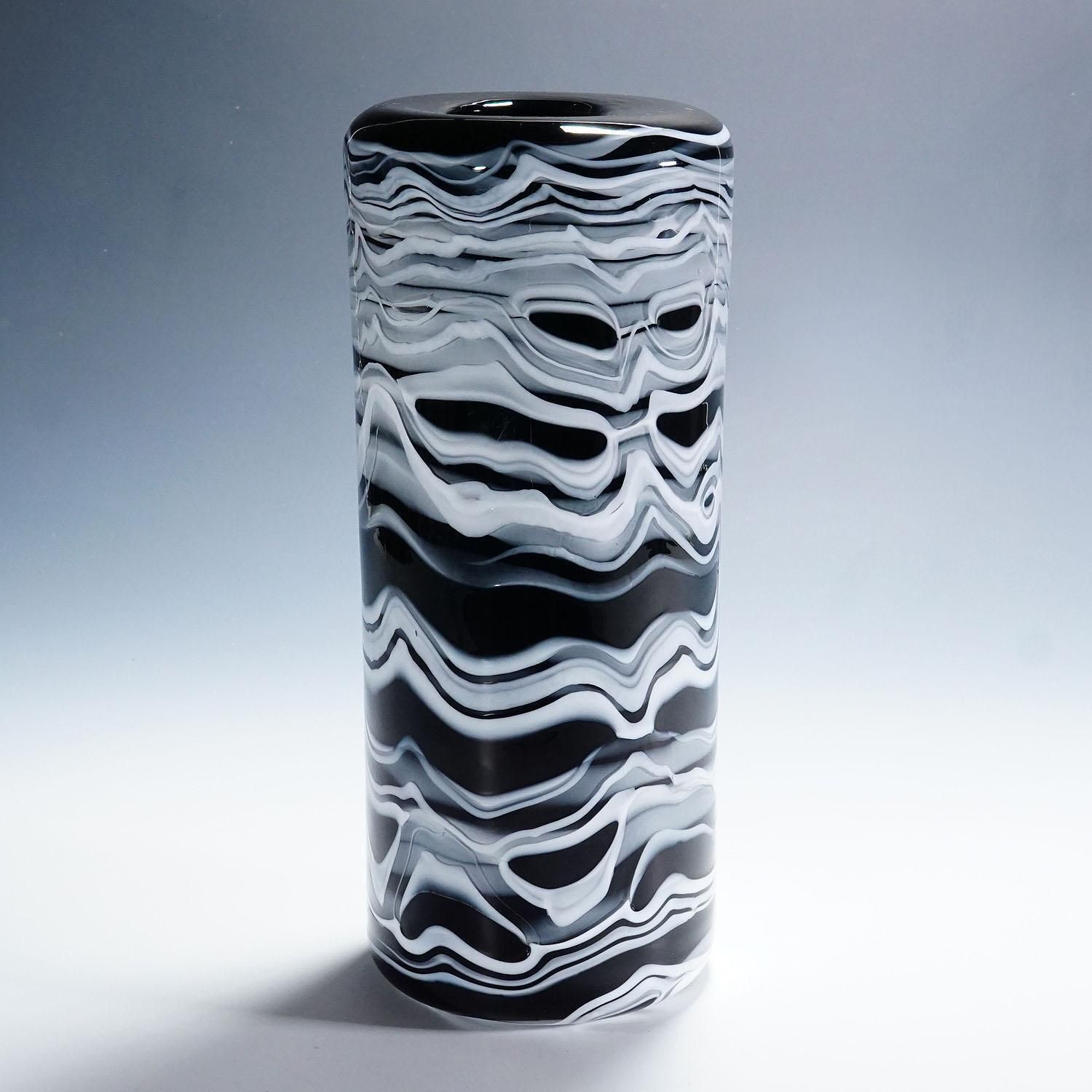 Large Mexico Vase By Toni Zuccheri For Venini 1970s photo for sale