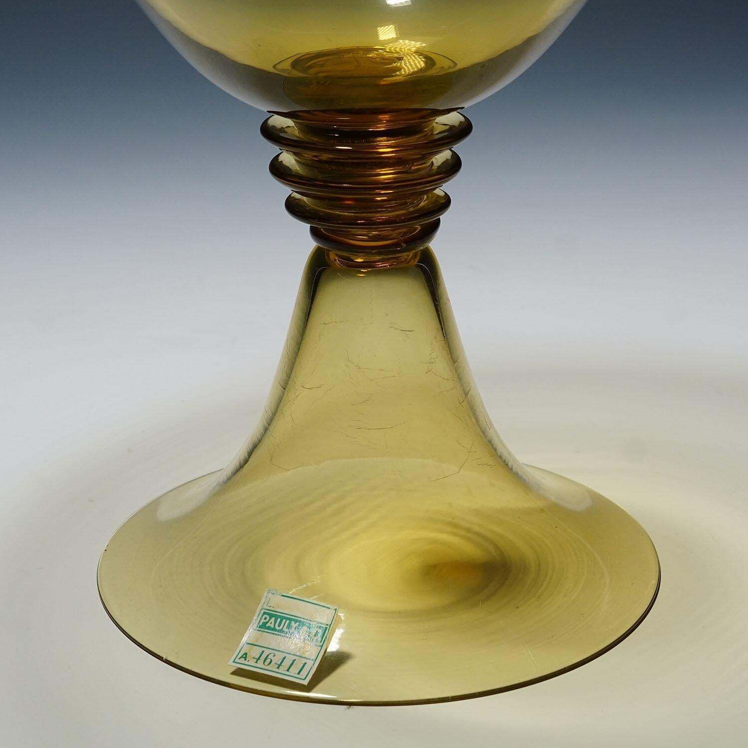 Vetro Soffiato Centerpiece By Guido Balsamo Stella Attr. For C.V.M. Pauli & Cia. photo 1718.0