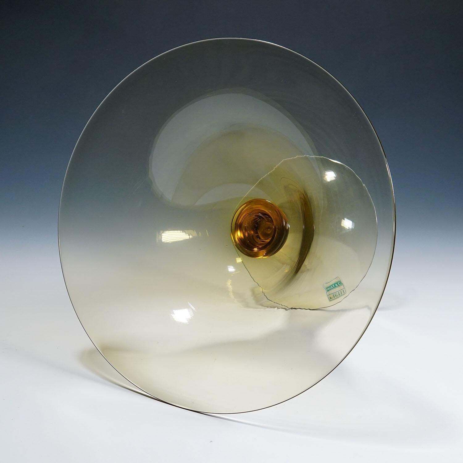 Woonaccessoires Vetro Soffiato Centerpiece By Guido Balsamo Stella Attr. For C.V.M. Pauli & Cia. photo