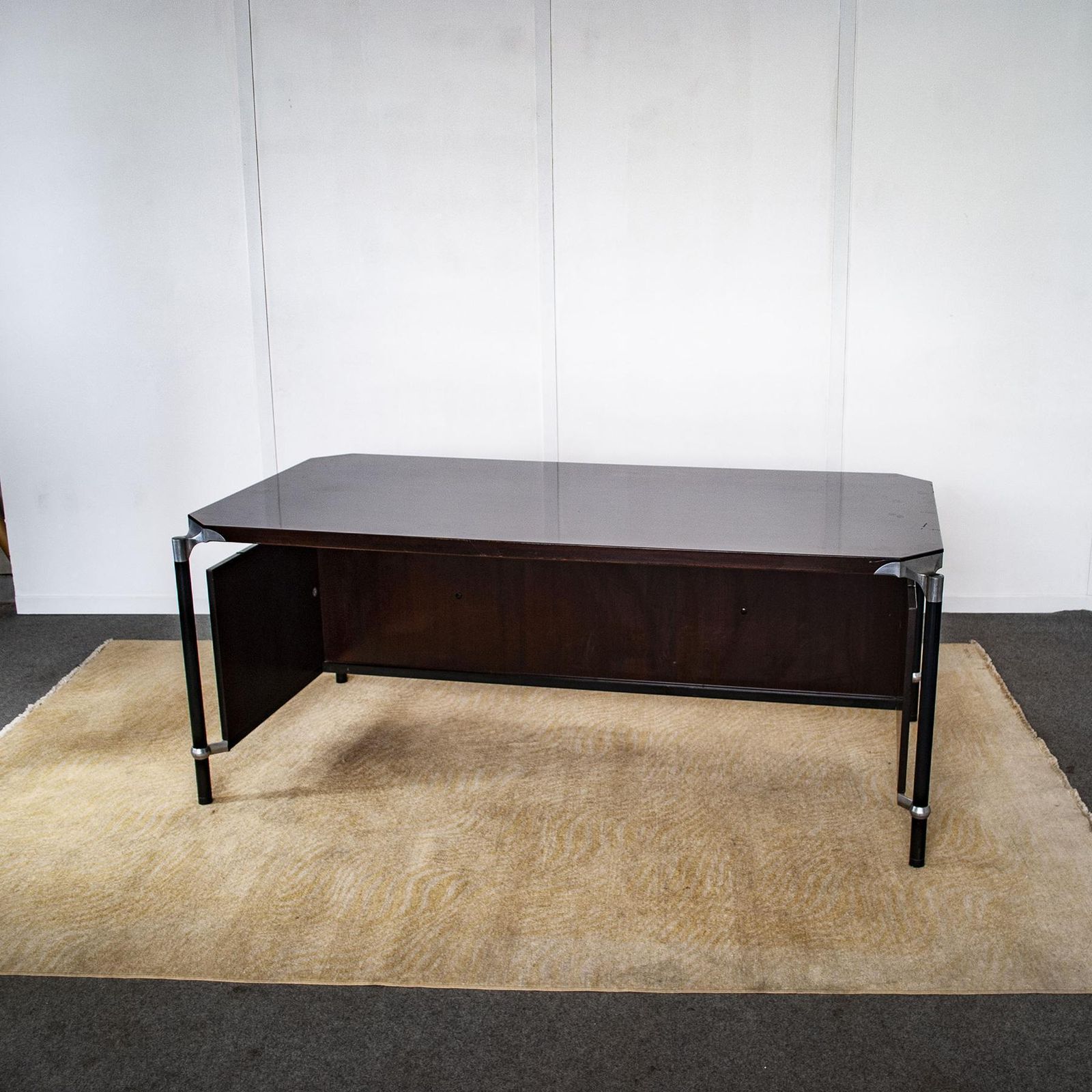3009.0 Ico Parisi Desk For Mim Rome From 1960s photo