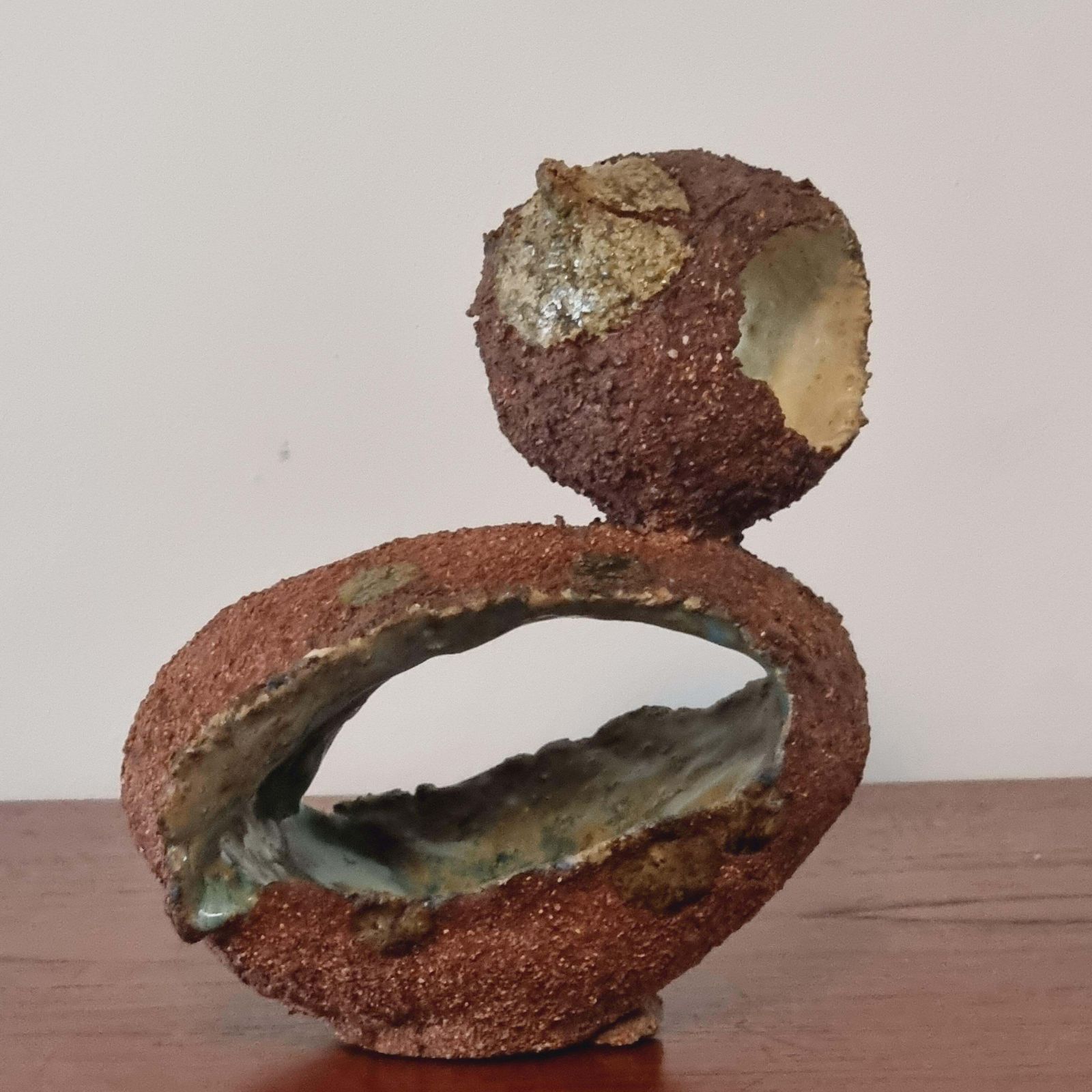 Tyra Lundgren, Sculpture In Stoneware, Sweden 1960s photo for sale