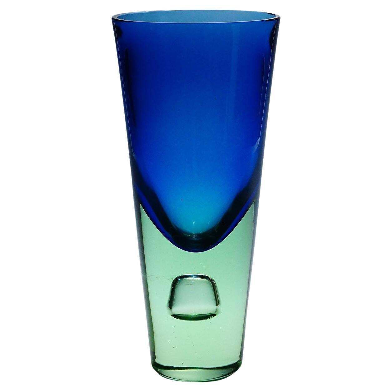 Large Gino Cenedese Sommerso Vase, Ca. 1960s