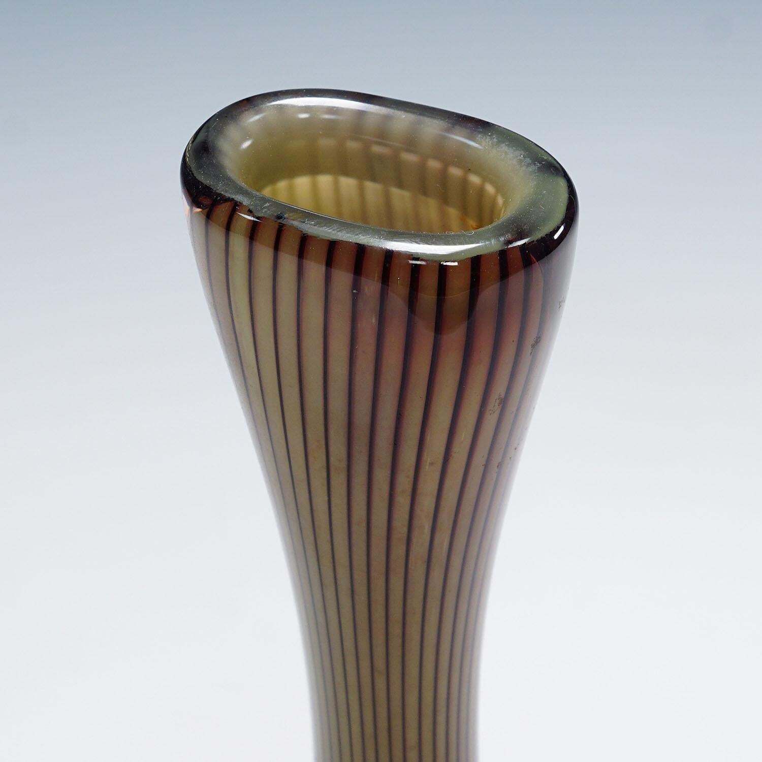 Large Colora Vase By Vicke Lindstrand For Kosta 1953 photo buy