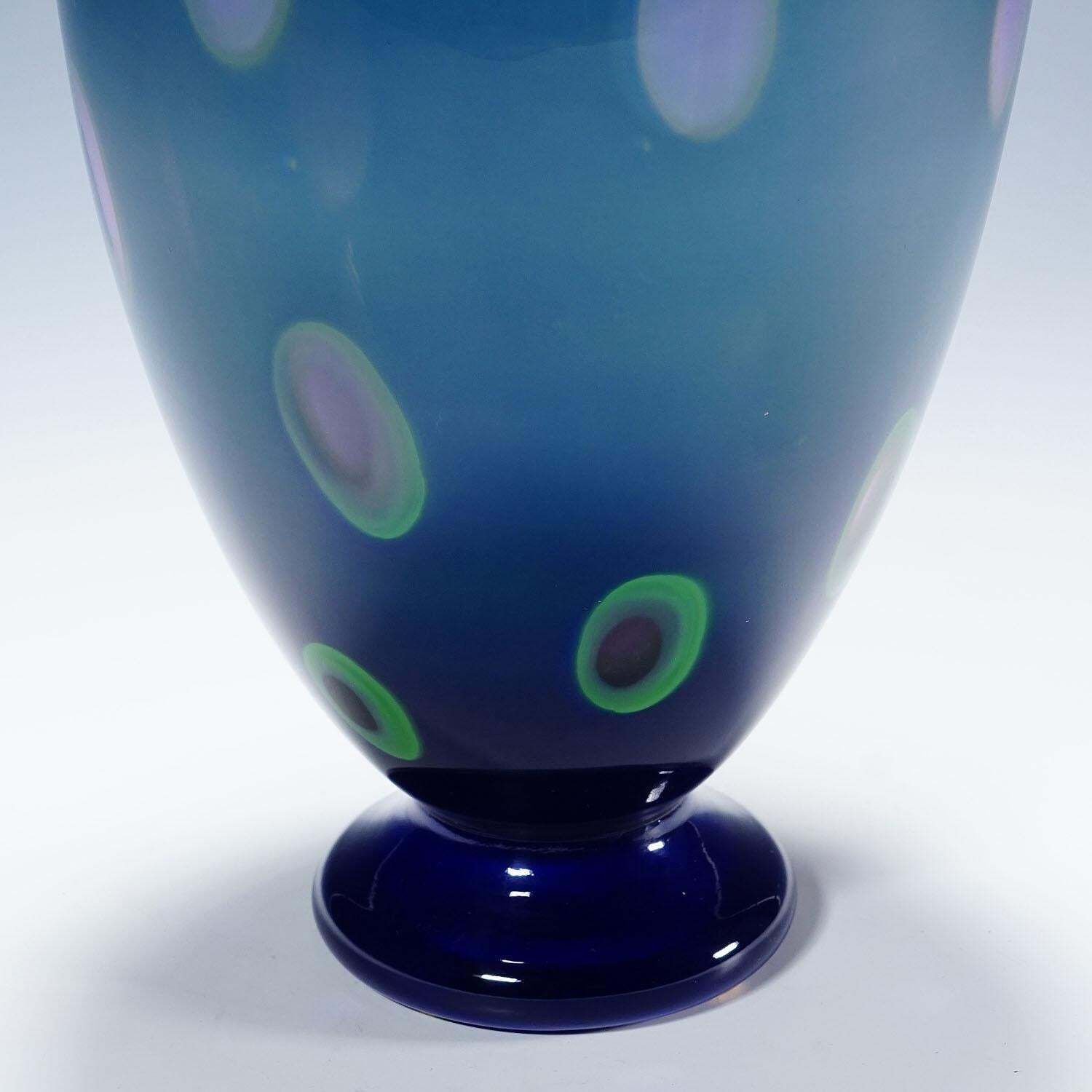 Large Art Glass Vase By Wilke Adolfsson photo vinterior