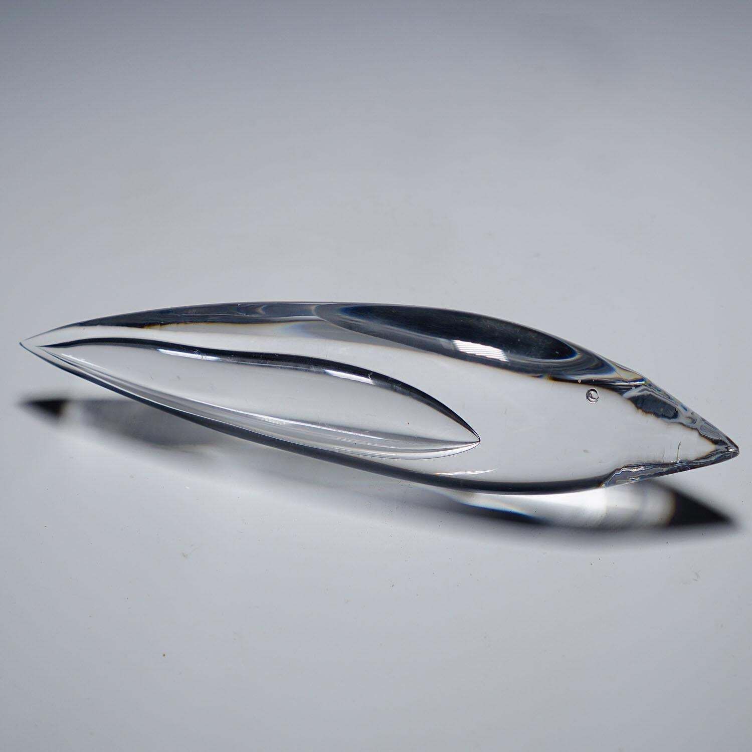Stylized Fish Sculpture By Vicke Lindstrand For Kosta 1953 photo Art