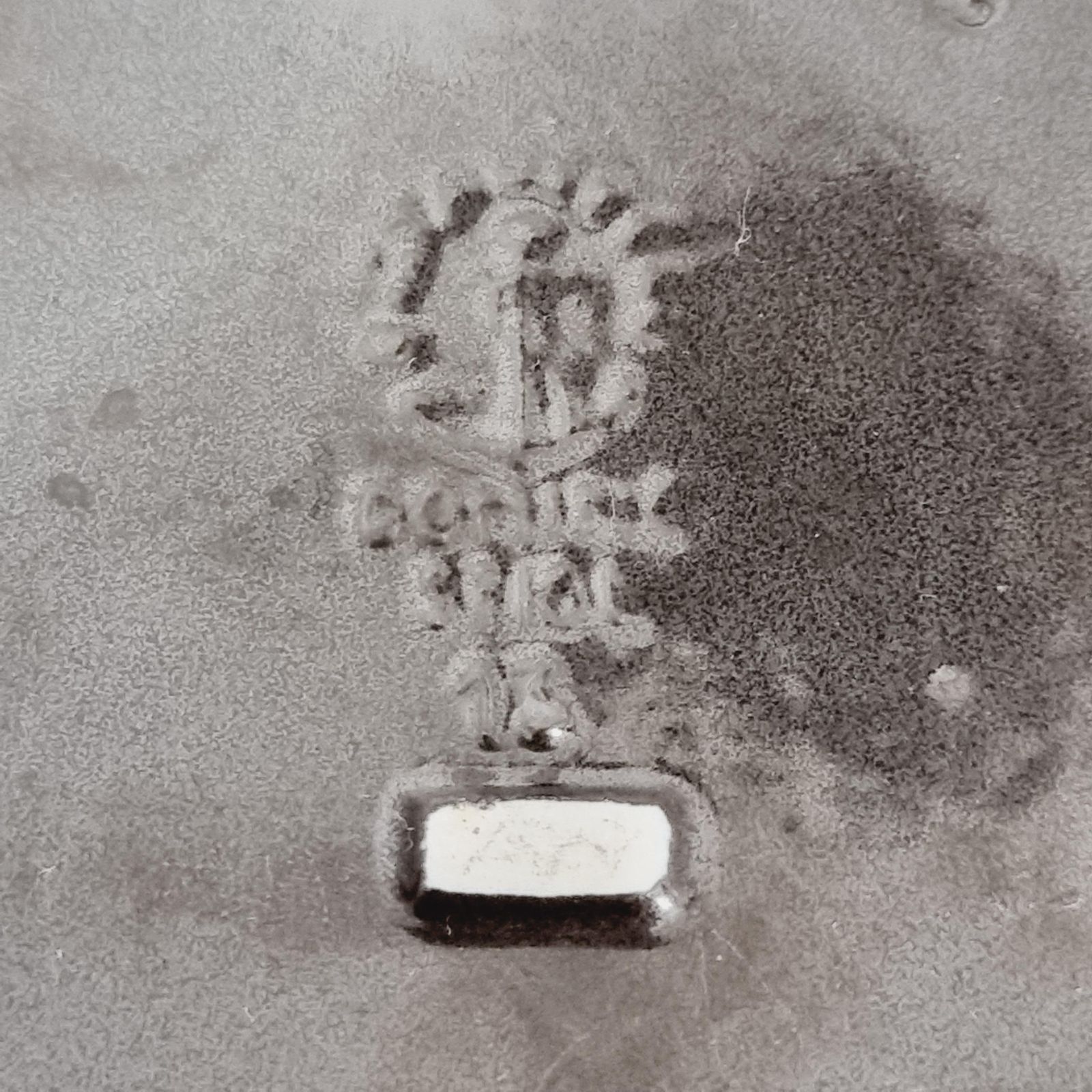 Stig Lindberg, Ceramic Tray/Ashtray Domino, Gustavsberg, Scandinavian Modern photo 843.0