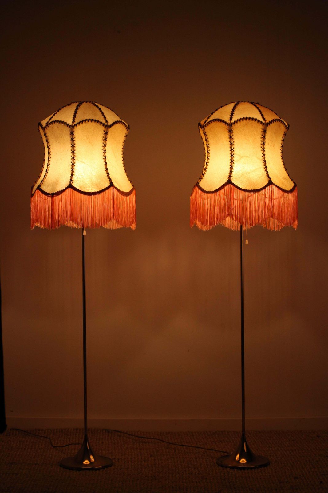 Bergboms, Pair Of Floor Lamps, G 024, Brass, Scandinavian Modern / Midcentury photo Lighting