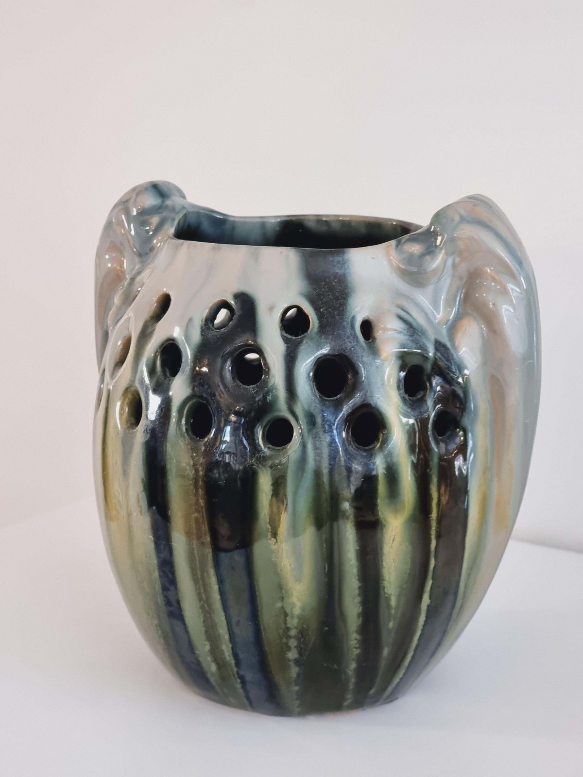 photo furniture Michael Andersen & Son 'Ma&S', Rare Ceramic Vase, Jugend Early 20th C, Denmark