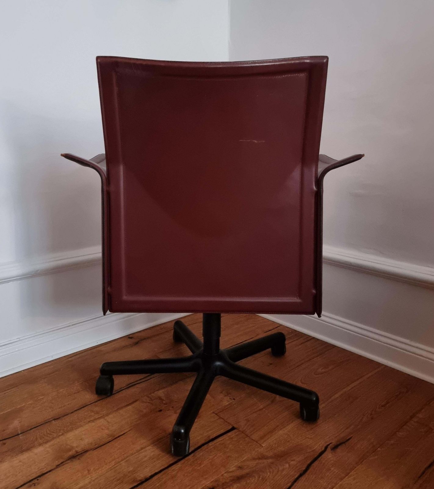 Tito Agnoli, Desk / Swivel Chair "Korium" For Matteo Grassi, Post Modern / Italy photo vinterior