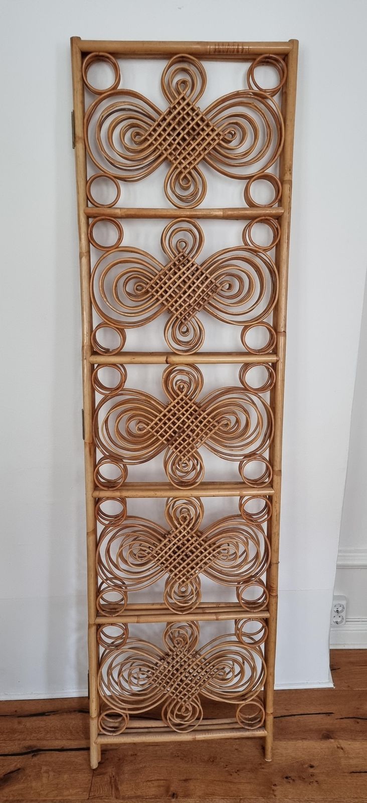 Room Divider / Screen, Rattan, Scandinavian Modern, Swedish Mid 1900s photo 2530.0