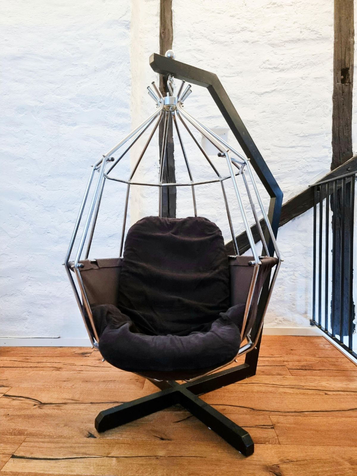 Iconic Midcentury Scandinavian Modern, "Parrot Chair" / Pepegojan, Swedish 1970s photo buy