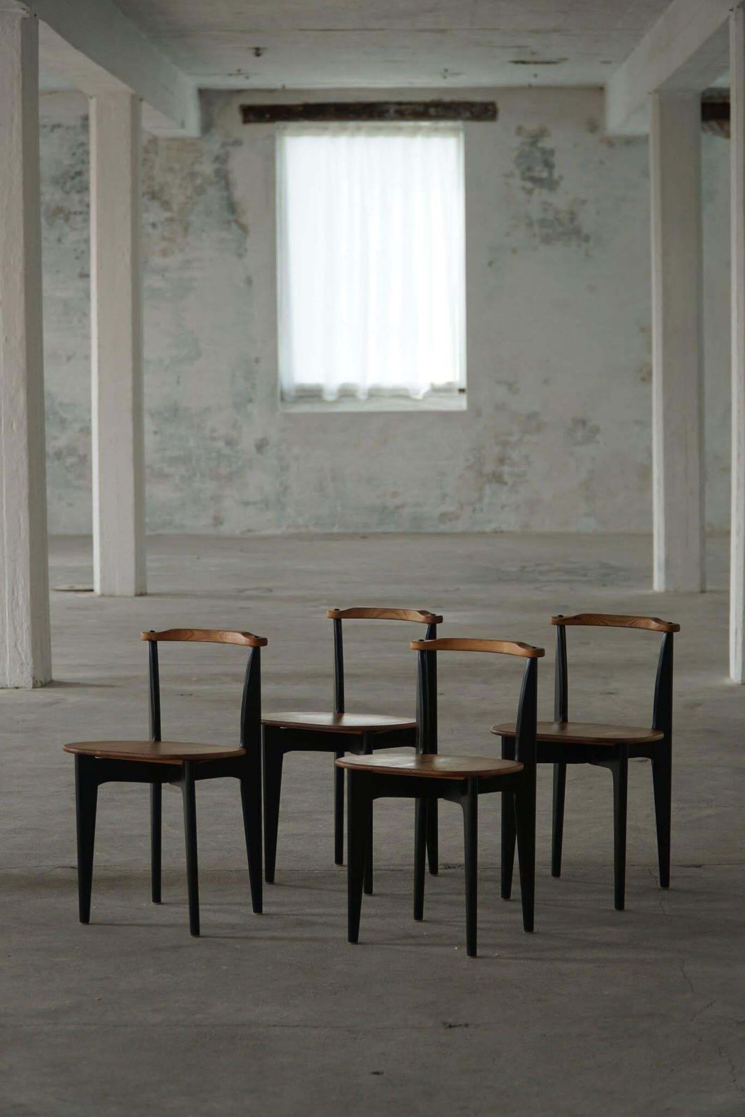 Set Of 4 Chairs 'Thema' In Pine By Yngve Ekström, Swedese, Swedish Modern, 1954. photo 4138.0