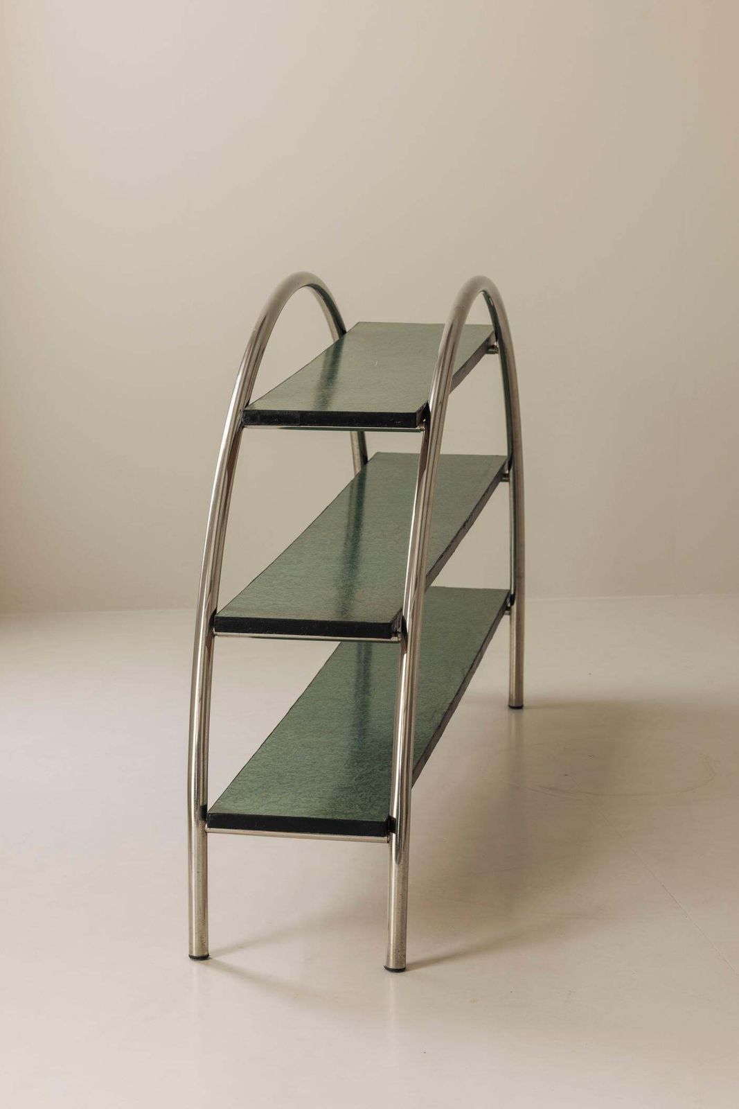 Furniture Modernist Vintage Shelving Unit Sourced In France, Dating From The 1970s photo