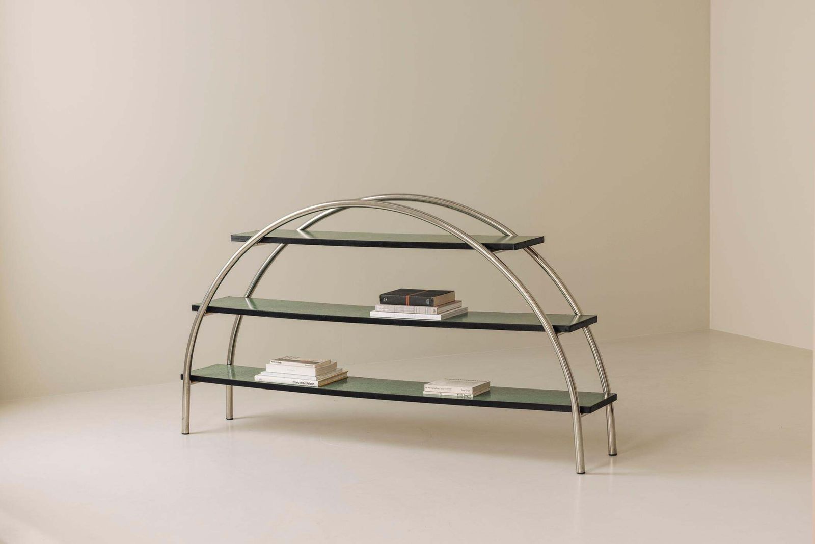 Modernist Vintage Shelving Unit Sourced In France, Dating From The 1970s
