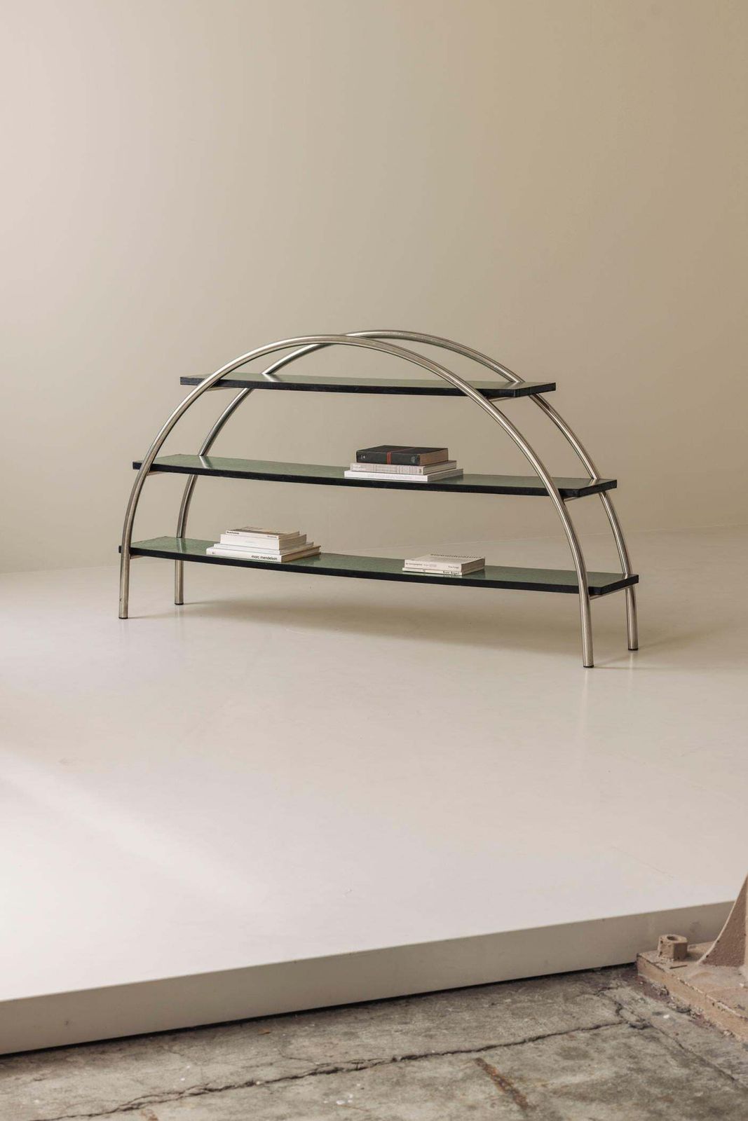 photo buy Modernist Vintage Shelving Unit Sourced In France, Dating From The 1970s