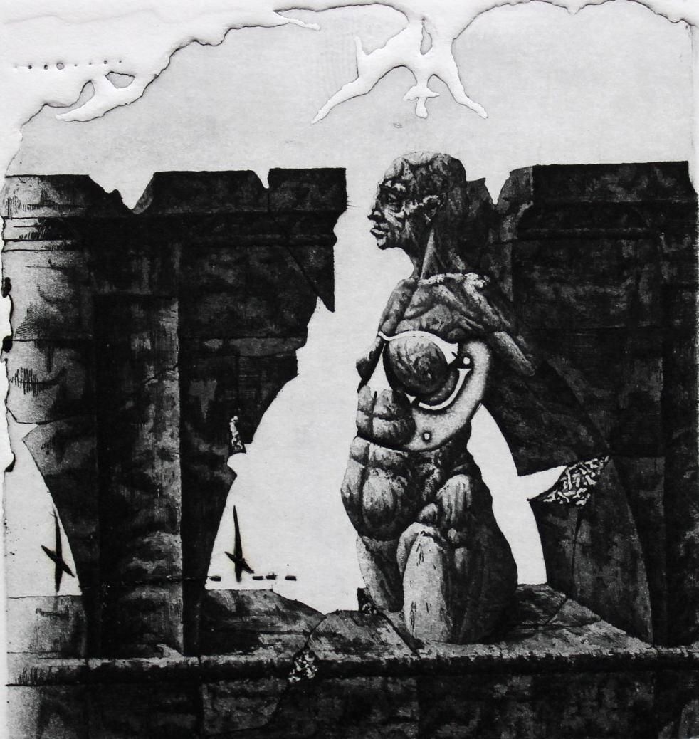 Podolczak Igorarchitectural Details Catalog 7, Paper/Etching, 59/75, 10x9 Cm, 19901990