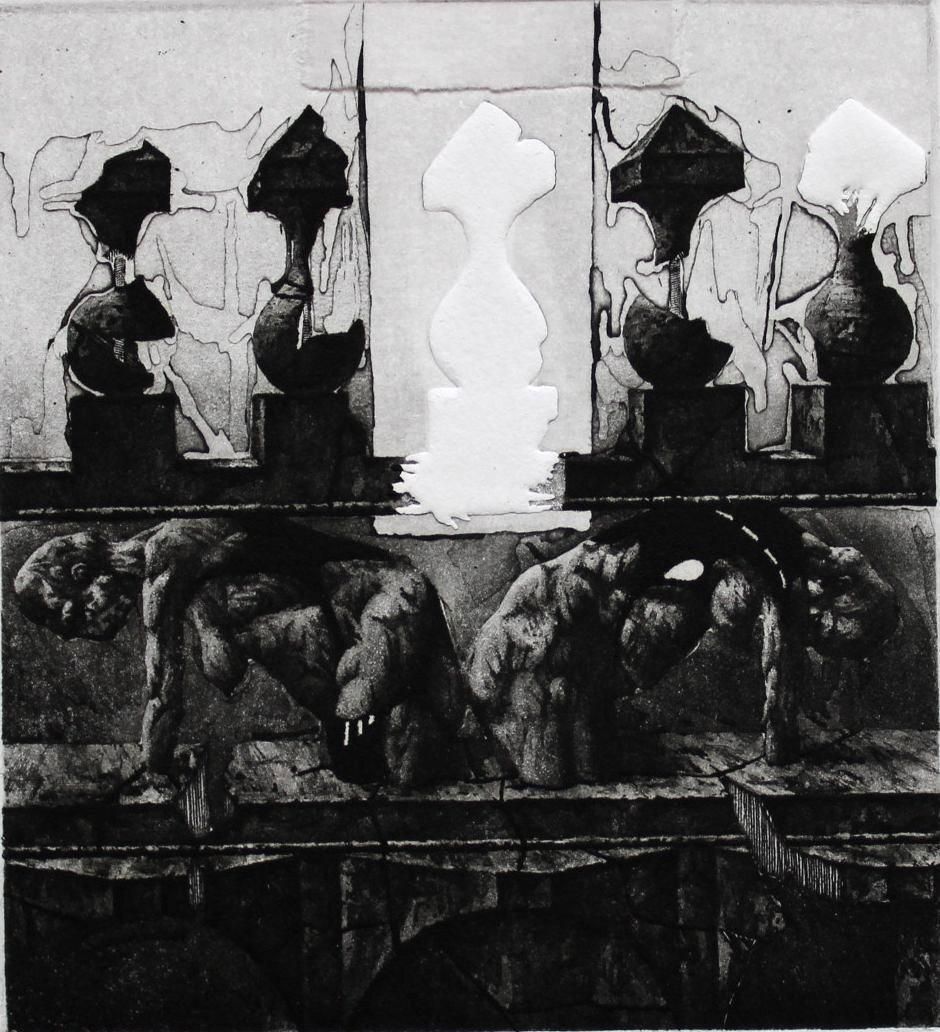 Podolczak Igorarchitectural Details Catalogue 3, Paper/Etching, 72/99, 10x9 Cm, 19891989