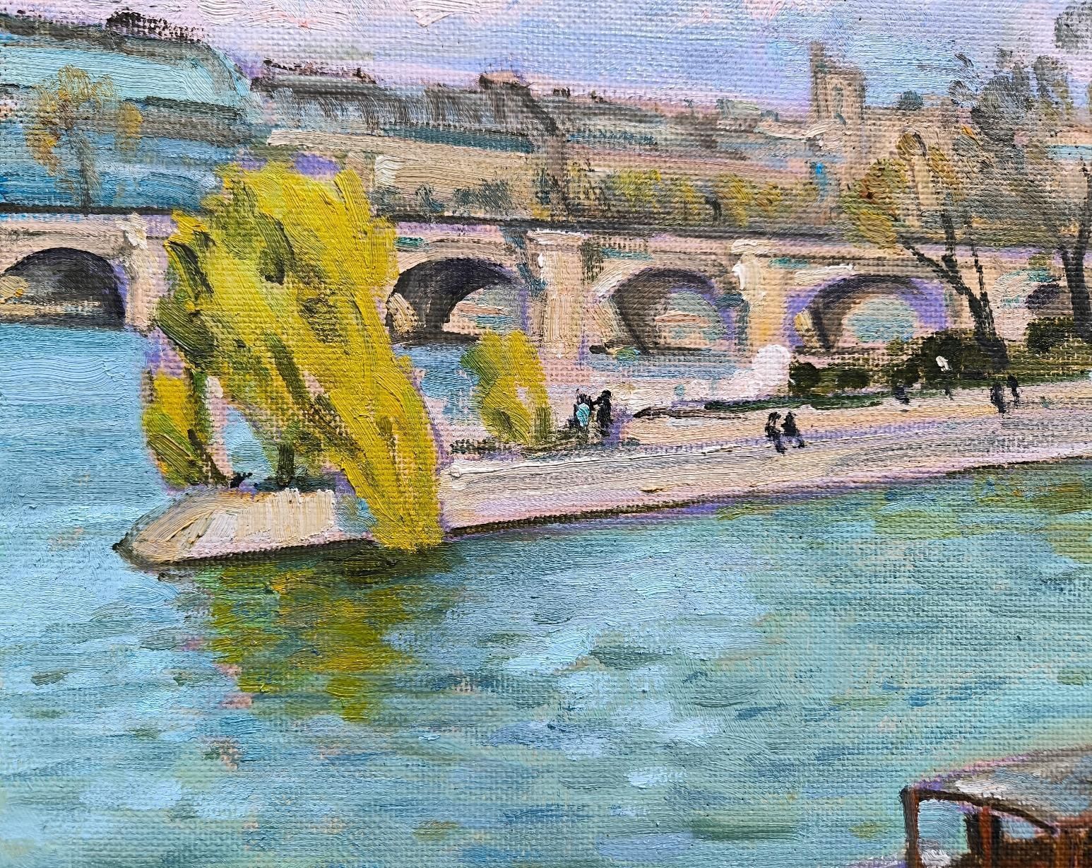 Vladimir Ilibayev Ships On The Seine2025 photo buy
